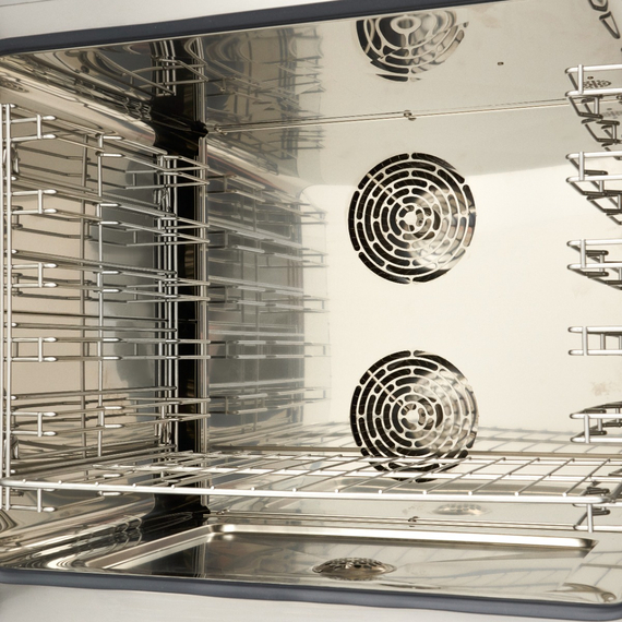 Maxima Gastro Combi - Dampfofen - Passt 6 Tabletts (1/1 GN / 60 x 40 cm) - Analog - 400 V 6 Maxima Gastro Combi - Dampfofen - Passt 6 Tabletts (1/1 GN / 60 x 40 cm) - Analog - 400 V