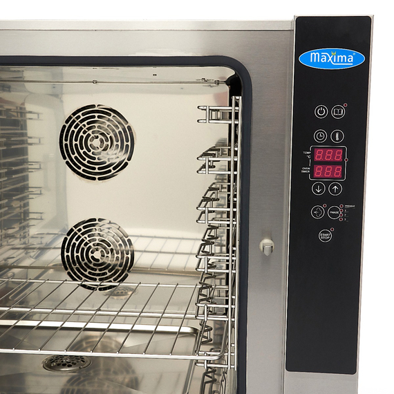 Maxima Gastro Combi - Dampfofen - Passt 6 Tabletts (1/1 GN / 60 x 40 cm) - Digital Anzeige - 400 V 8 Maxima Gastro Combi - Dampfofen - Passt 6 Tabletts (1/1 GN / 60 x 40 cm) - Digital Anzeige - 400 V