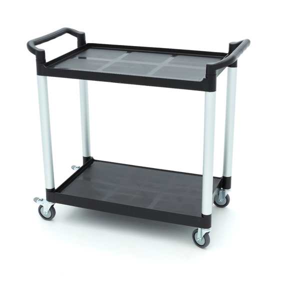 Maxima Servierwagen - 2 Kunststoffregale - 103 x 50,5 cm Maxima Servierwagen - 2 Kunststoffregale - 103 x 50,5 cm