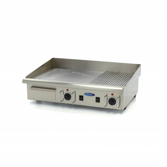 Maxima Gastro Grillplatte - Halb Gerillt - 73 cm - inkl. Tropfschale - 400 V Maxima Gastro Grillplatte - Halb Gerillt - 73 cm - inkl. Tropfschale - 400 V