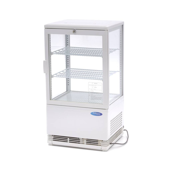 Maxima Gastro Kühlvitrine - 58 l - 43 cm - Weiß Maxima Gastro Kühlvitrine - 58 l - 43 cm - Weiß