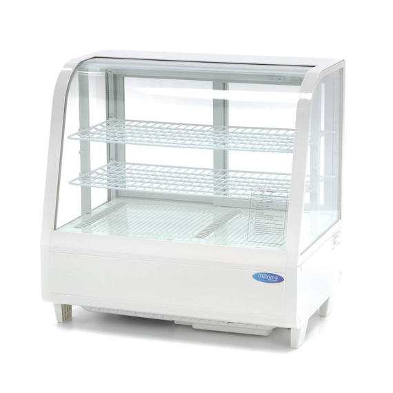 Maxima Gastro Glastürkühlschränke - 100 l - 68 cm - Weiß Maxima Gastro Glastürkühlschränke - 100 l - 68 cm - Weiß