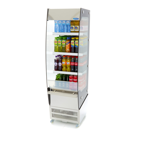 Maxima Gastro Glastürkühlschränke - 220 l - 50 x 50 cm - Öffnen Maxima Gastro Glastürkühlschränke - 220 l - 50 x 50 cm - Öffnen