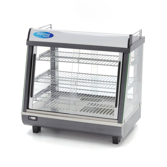Maxima Gastro Wärmevitrine - 96 l - 67,5 cm - 3 Regale Maxima Gastro Wärmevitrine - 96 l - 67,5 cm - 3 Regale