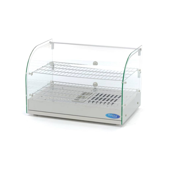 Maxima Gastro Wärmevitrine - 45 l - 55 cm - 2 Regale Maxima Gastro Wärmevitrine - 45 l - 55 cm - 2 Regale