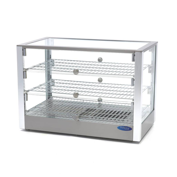 Maxima Gastro Wärmevitrine - 115 l - 70 cm - 3 Regale Maxima Gastro Wärmevitrine - 115 l - 70 cm - 3 Regale