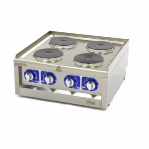 Maxima Gastro Kochfeld - 4 Brenner - Doppeleinheit - 60 cm Tief - 400 V