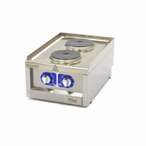 Maxima Gastro Kochfeld - 2 Brenner - Einzeleinheit - 60 cm Tief - Elektrisch