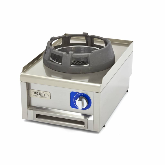 Maxima Gastro Wok Herd - Ø28 cm Kochring - 60 cm Tief - Gas Maxima Gastro Wok Herd - Ø28 cm Kochring - 60 cm Tief - Gas