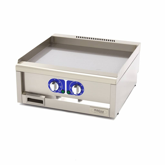 Maxima Gastro Grillplatte - Glatt - Doppeleinheit - 60 cm Tief - Elektrisch - 400 V Maxima Gastro Grillplatte - Glatt - Doppeleinheit - 60 cm Tief - Elektrisch - 400 V