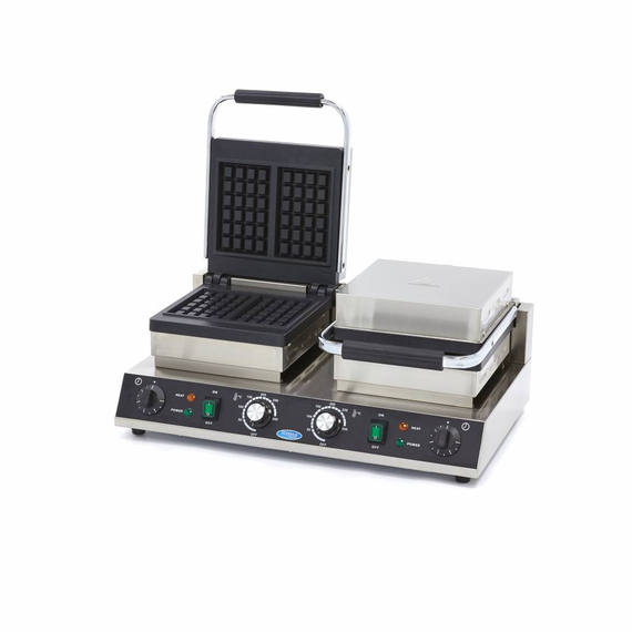 Maxima Gastro Waffelmacher - 4 Stück - Quadrat - Doppelte Maxima Gastro Waffelmacher - 4 Stück - Quadrat - Doppelte