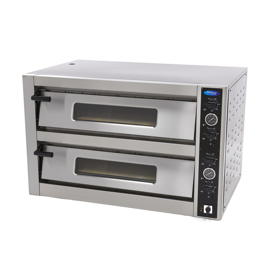 Maxima Gastro Pizzaofen - Passt 12 x Ø 30 cm Pizzas - Doppeldeck Maxima Gastro Pizzaofen - Passt 12 x Ø 30 cm Pizzas - Doppeldeck
