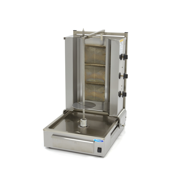 Maxima Gastro Dönergrill - 3 Brenner - 40 kg Fleisch - Gas Maxima Gastro Dönergrill - 3 Brenner - 40 kg Fleisch - Gas