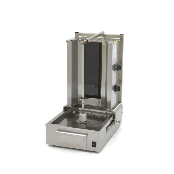 Maxima Gastro Dönergrill - 2 Brenner - 20 kg Fleisch - Elektrisch Maxima Gastro Dönergrill - 2 Brenner - 20 kg Fleisch - Elektrisch