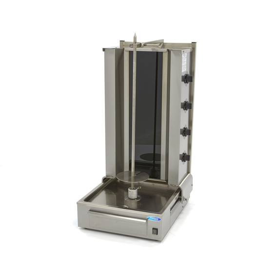 Maxima Gastro Dönergrill - 4 Brenner - 70 kg Fleisch - Elektrisch Maxima Gastro Dönergrill - 4 Brenner - 70 kg Fleisch - Elektrisch