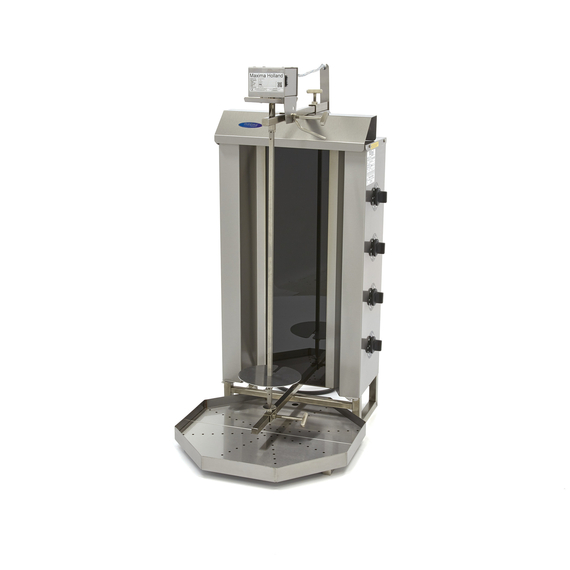 Maxima Gastro Dönergrill - 4 Brenner - 50 kg Fleisch - Elektrisch Maxima Gastro Dönergrill - 4 Brenner - 50 kg Fleisch - Elektrisch