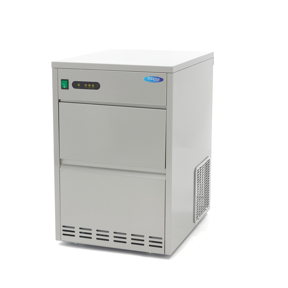 Maxima Gastro Eiswürfelmaschinen - 45 kg/Tag - Kugelwürfel - Wasser Gekühlt Maxima Gastro Eiswürfelmaschinen - 45 kg/Tag - Kugelwürfel - Wasser Gekühlt