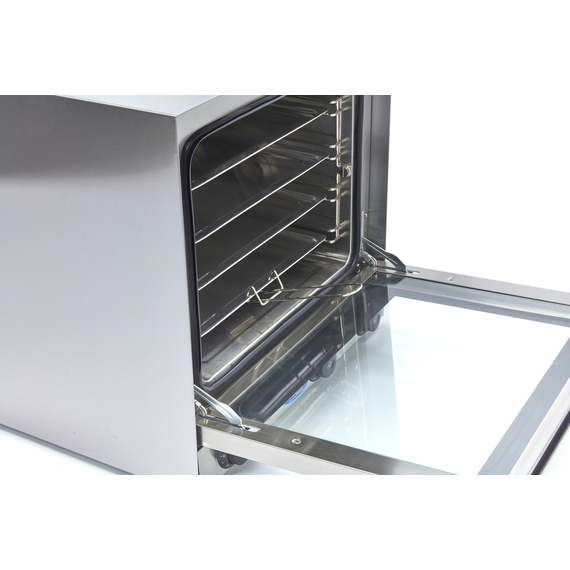 Maxima Gastro Konvektionsofen - Grill - Passt 4 Tabletts - Eingebauter Timer - Bis zu 300 ° C 5 Maxima Gastro Konvektionsofen - Grill - Passt 4 Tabletts - Eingebauter Timer - Bis zu 300 ° C