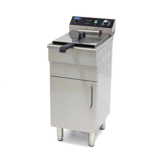 Maxima Gastro Fritteuse - 16 l - 1 Korb - mit Ablasshahn und Ständer - 400V Maxima Gastro Fritteuse - 16 l - 1 Korb - mit Ablasshahn und Ständer - 400V