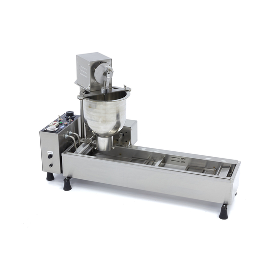 Maxima Gastro Donut Maker - 450 Donuts/H - Automatisch - Fritteuse mit dem Drehsystem Maxima Gastro Donut Maker - 450 Donuts/H - Automatisch - Fritteuse mit dem Drehsystem