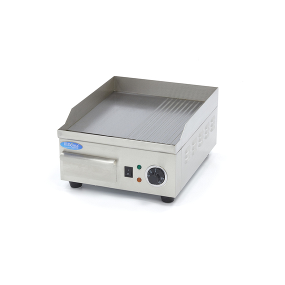 Maxima Gastro Grillplatte - Halb Gerillt - 36 cm - inkl. Tropfschale Maxima Gastro Grillplatte - Halb Gerillt - 36 cm - inkl. Tropfschale