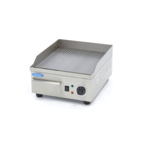 Maxima Gastro Grillplatte - Gerillt - 36 cm - inkl. Tropfschale