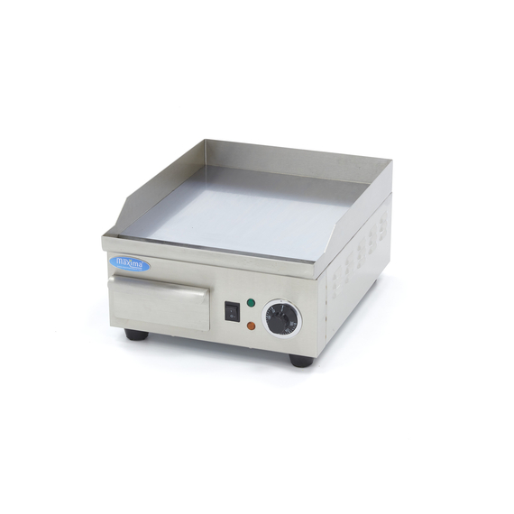 Maxima Gastro Grillplatte - Glatte Chrom - 36 cm - inkl. Tropfschale Maxima Gastro Grillplatte - Glatte Chrom - 36 cm - inkl. Tropfschale