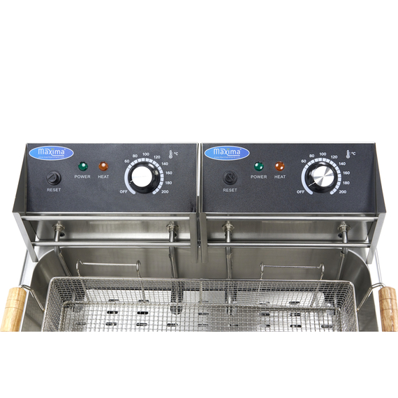 Maxima Gastro Fritteuse - 15 l - 1 Korb - Bis zu 3 kg Pommes 8 Maxima Gastro Fritteuse - 15 l - 1 Korb - Bis zu 3 kg Pommes