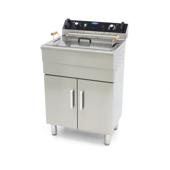 Maxima Gastro Fritteuse - 30 l - 1 Korb - mit Ablasshahn und Ständer Maxima Gastro Fritteuse - 30 l - 1 Korb - mit Ablasshahn und Ständer