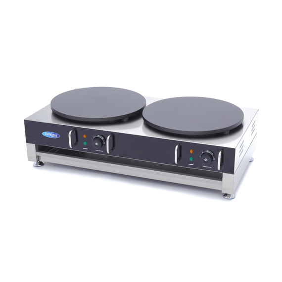 Maxima Gastro Crepes Maker - Doppelte Crepes - 2 x 40 cm - inkl. Teigverteiler Maxima Gastro Crepes Maker - Doppelte Crepes - 2 x 40 cm - inkl. Teigverteiler
