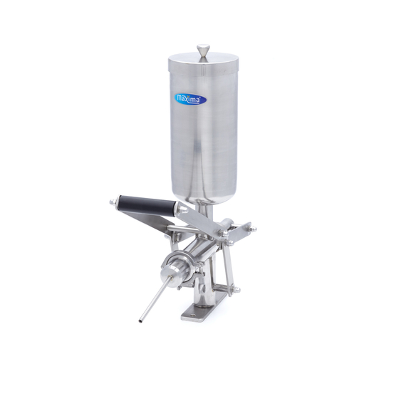 Maxima Gastro Churros - Füllmaschine - 5 l - Edelstahl - Manuall Betrieb Maxima Gastro Churros - Füllmaschine - 5 l - Edelstahl - Manuall Betrieb