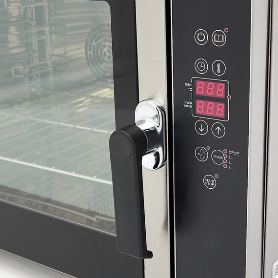 Maxima Gastro Combi - Dampfofen - Passt 4 Tabletts (1/1GN / 60 x 40 cm) - Digital Anzeige - 400 V 6 Maxima Gastro Combi - Dampfofen - Passt 4 Tabletts (1/1GN / 60 x 40 cm) - Digital Anzeige - 400 V