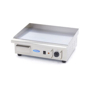 Maxima Gastro Grillplatte - Glatte Chrom - 55 cm - inkl. Tropfschale
