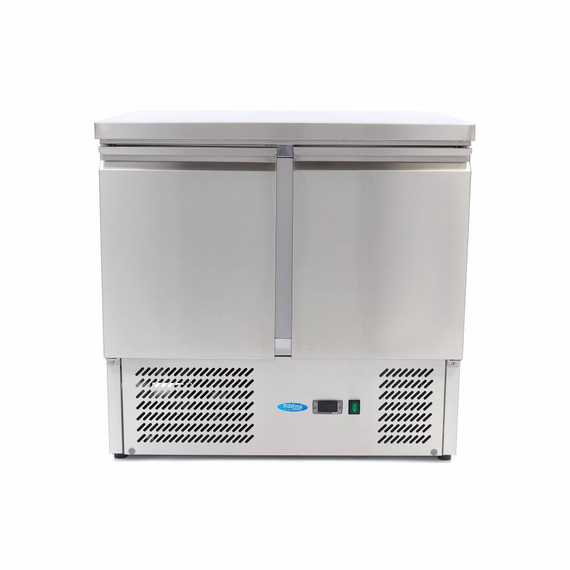 Maxima Gastro Kühltisch - 90 cm - 2 Türen 1 Maxima Gastro Kühltisch - 90 cm - 2 Türen