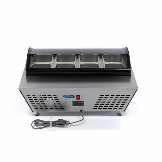 Maxima Gastro Saladette - 67 l - inkl. 8 x 1/6 GN - Tischplatte 4 Maxima Gastro Saladette - 67 l - inkl. 8 x 1/6 GN - Tischplatte