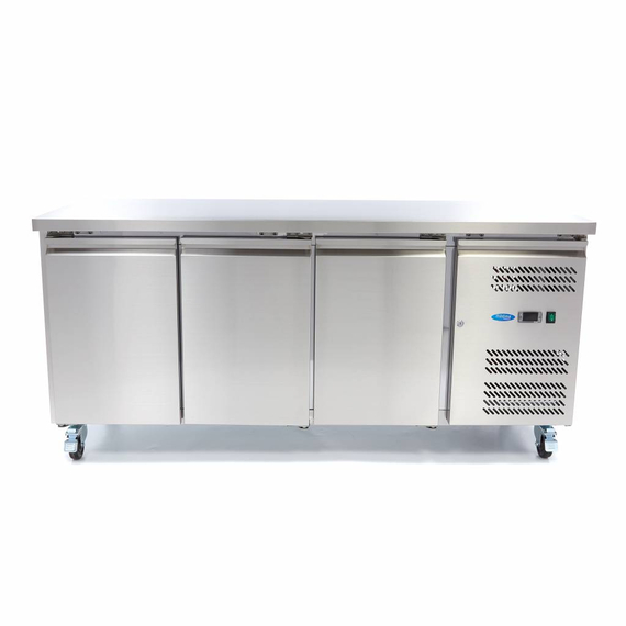 Maxima Gastro Kühltisch - 180 cm - 3 Türen 4 Maxima Gastro Kühltisch - 180 cm - 3 Türen