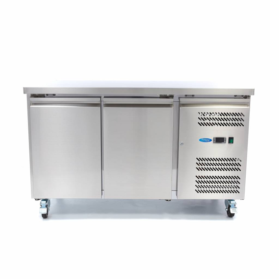 Maxima Gastro Kühltisch - 136 cm - 2 Tür 1 Maxima Gastro Kühltisch - 136 cm - 2 Tür