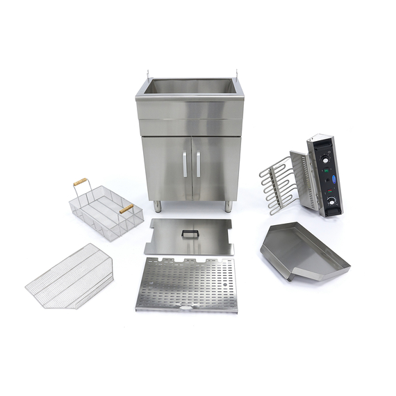 Maxima Gastro Fritteuse - 30 l - 1 Korb - mit Ablasshahn und Ständer 9 Maxima Gastro Fritteuse - 30 l - 1 Korb - mit Ablasshahn und Ständer