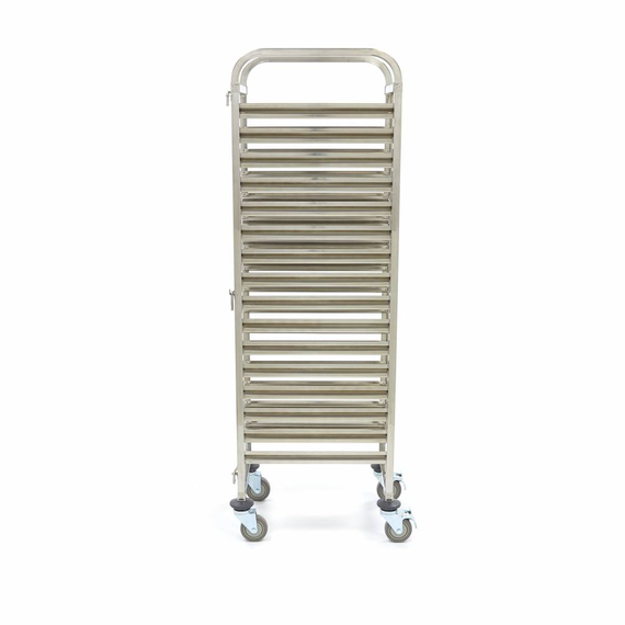 Maxima Gastro Tablettwagen - Gastronorm - Passt 16 x 1/1 GN -Tabletts - exkl. GN -Tabletts 2 Maxima Gastro Tablettwagen - Gastronorm - Passt 16 x 1/1 GN -Tabletts - exkl. GN -Tabletts