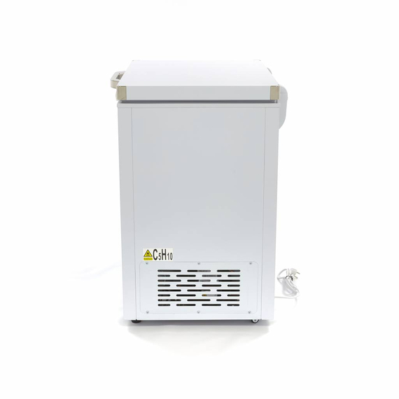 Maxima Gastro Gefriertruhe - 140 l - 2 Räder - Kompakt 2 Maxima Gastro Gefriertruhe - 140 l - 2 Räder - Kompakt