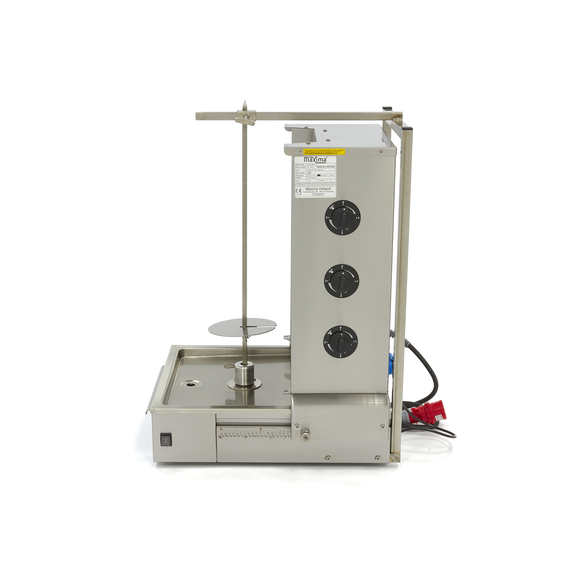 Maxima Gastro Dönergrill - 3 Brenner - 40 kg Fleisch - Elektrisch 2 Maxima Gastro Dönergrill - 3 Brenner - 40 kg Fleisch - Elektrisch