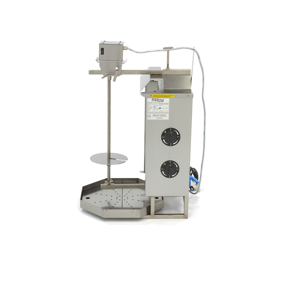 Maxima Gastro Dönergrill - 2 Brenner - 20 kg Fleisch - Elektrisch 2 Maxima Gastro Dönergrill - 2 Brenner - 20 kg Fleisch - Elektrisch