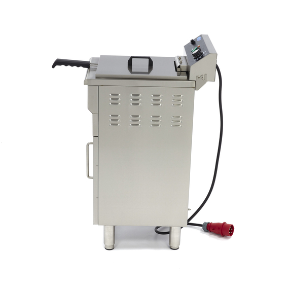 Maxima Gastro Fritteuse - 16 l - 1 Korb - mit Ablasshahn und Ständer - 400V 2 Maxima Gastro Fritteuse - 16 l - 1 Korb - mit Ablasshahn und Ständer - 400V
