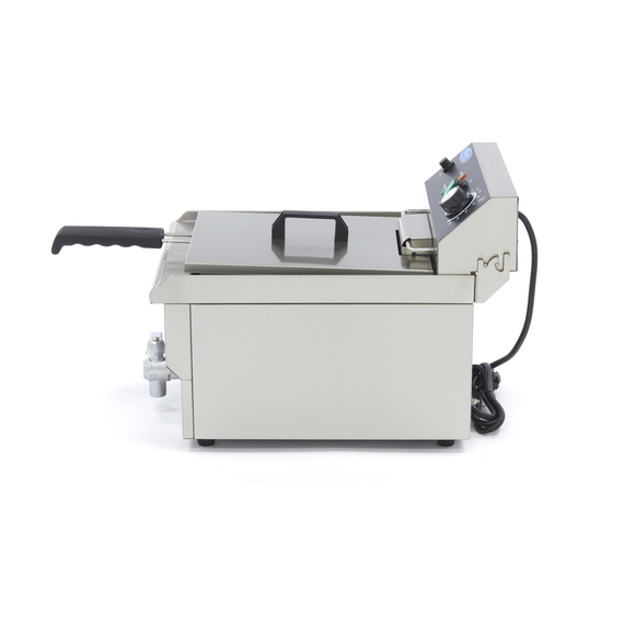Maxima Gastro Fritteuse - 13 l - 1 Korb - mit Ablasshahn 2 Maxima Gastro Fritteuse - 13 l - 1 Korb - mit Ablasshahn
