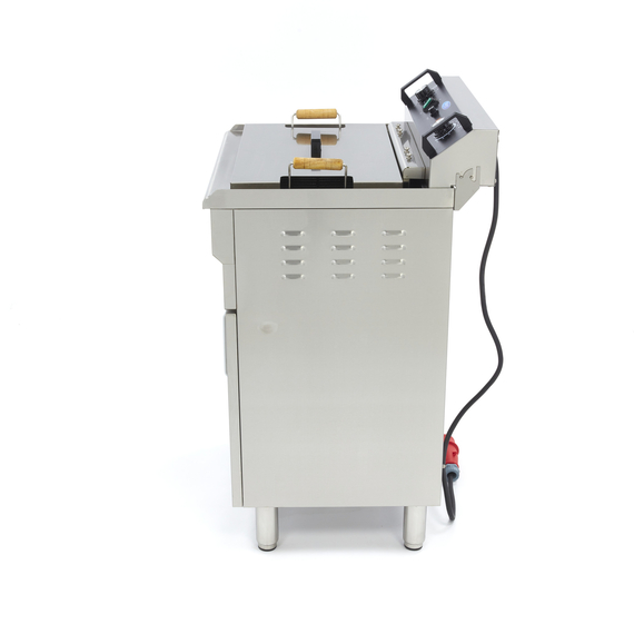 Maxima Gastro Fritteuse - 35 l - 1 Korb - mit Ablasshahn - 400 V 2 Maxima Gastro Fritteuse - 35 l - 1 Korb - mit Ablasshahn - 400 V