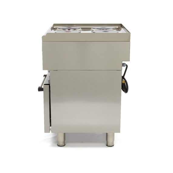Maxima Commercial Klasse Gastro Kochplatte - Elektrisch - 600 x 600 mm tief - 4 Brenner - mit Ofen - 10000 Watt 2 Maxima Commercial Klasse Gastro Kochplatte - Elektrisch - 600 x 600 mm tief - 4 Brenner - mit Ofen - 10000 Watt