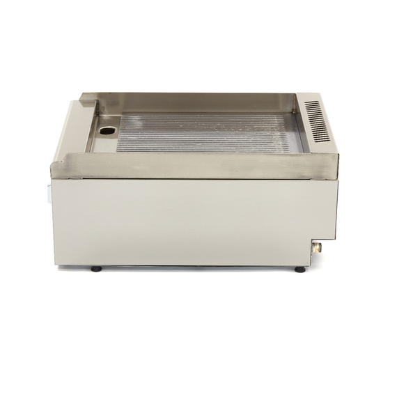 Maxima Gastro Grillplatte - Gerillt - Einzeleinheit - 60 cm Tief - Gas 2 Maxima Gastro Grillplatte - Gerillt - Einzeleinheit - 60 cm Tief - Gas