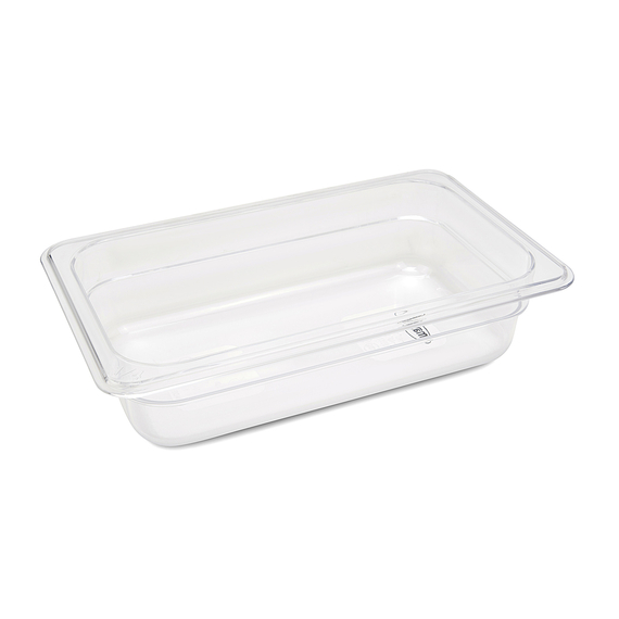 Maxima Gastro Gastronormbehälter - 1/4 GN - 6,5 cm Tief - Polycarbonat Maxima Gastro Gastronormbehälter - 1/4 GN - 6,5 cm Tief - Polycarbonat