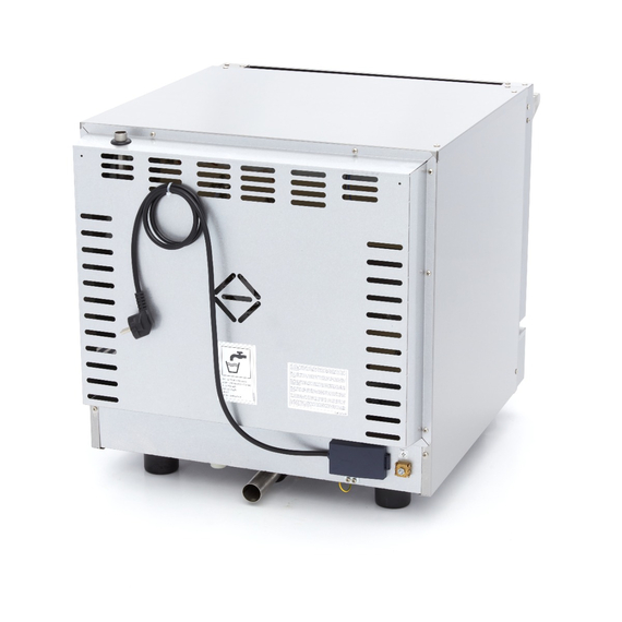 Maxima Gastro Combi - Dampfofen - Passt 4 x 2/3 GN Tabletts - Analog 3 Maxima Gastro Combi - Dampfofen - Passt 4 x 2/3 GN Tabletts - Analog