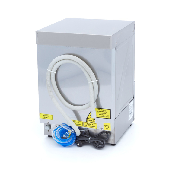 Maxima Gastro Gläserspülermaschine - 35 x 35 cm - mit Abfluss-, Spülenhilfe- und Seifenpumpen - Digital Anzeige - 230 V 3 Maxima Gastro Gläserspülermaschine - 35 x 35 cm - mit Abfluss-, Spülenhilfe- und Seifenpumpen - Digital Anzeige - 230 V